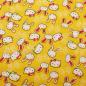 Mobile Preview: Baumwolle bedruckt Hello Kitty und Miffy - gelb